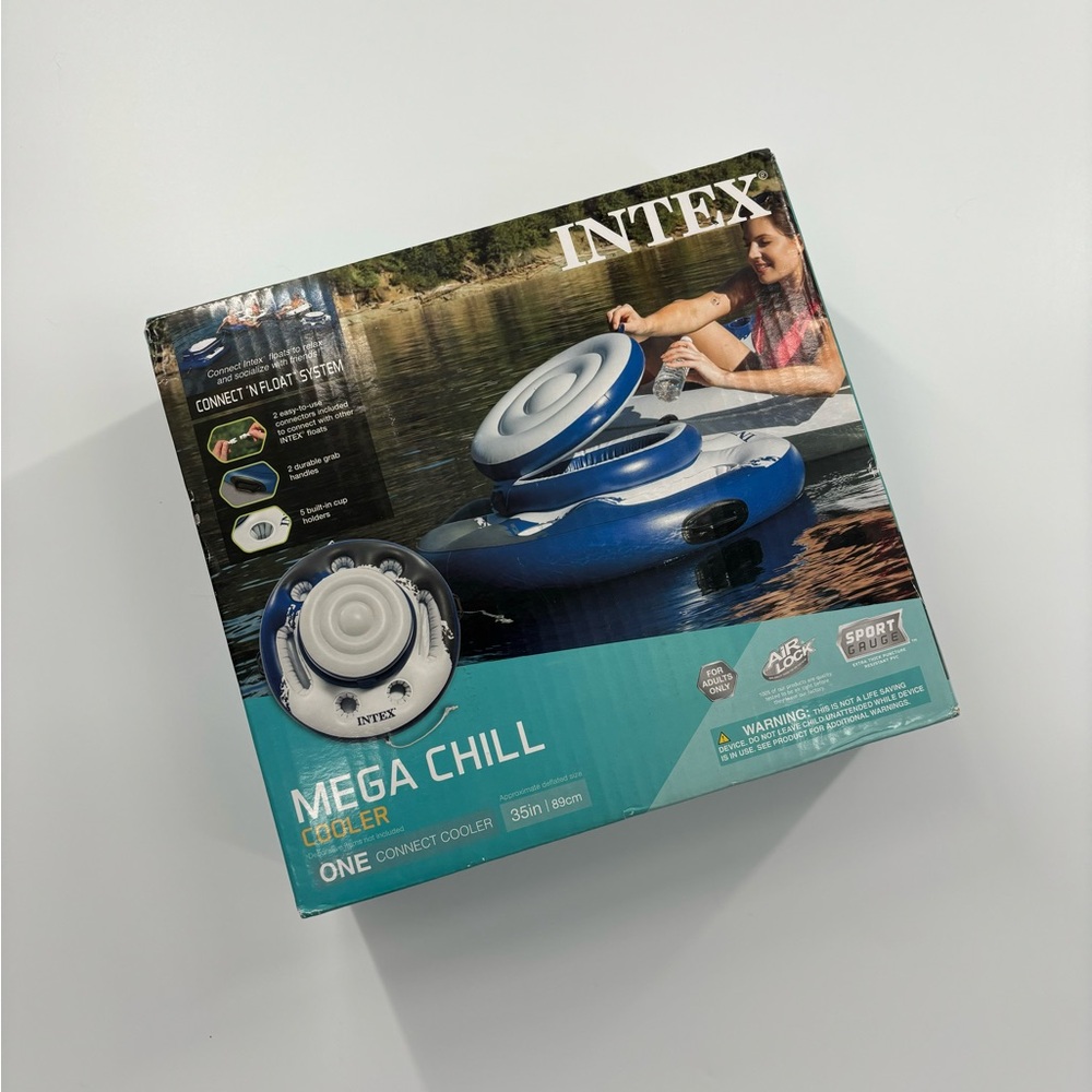 NIB Intex mega chill cooler